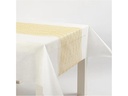 Creativ Company Tischläufer 30 cm x 10 m, Gold
