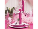 Creativ Company Tischläufer 30 cm x 10 m, Rosa