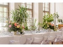 Partydeco Tischtuch Rechteckig, 140 x 170 cm, Weiss