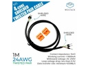 M5Stack Kabel 24AWG 4-Core Twisted Pair 1 m