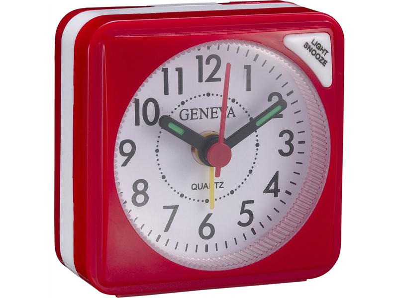 Technoline Klassischer Wecker Modell S Rot