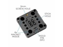 M5Stack M5GO Batterieboden 2 für Core2