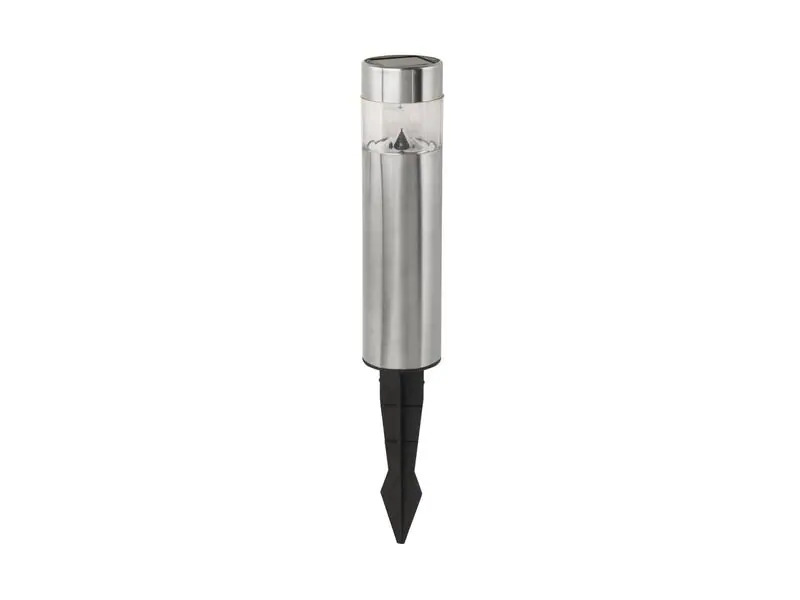 EGLO Leuchten Gartenlicht Solar, 5er-Set, Silber