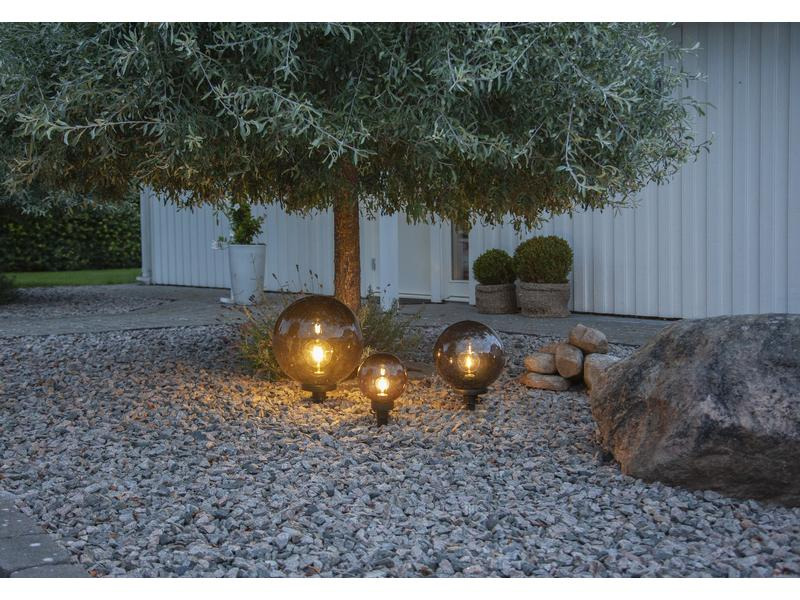 Star Trading Dekoleuchte Orby Smoke 1x E27, 40 cm