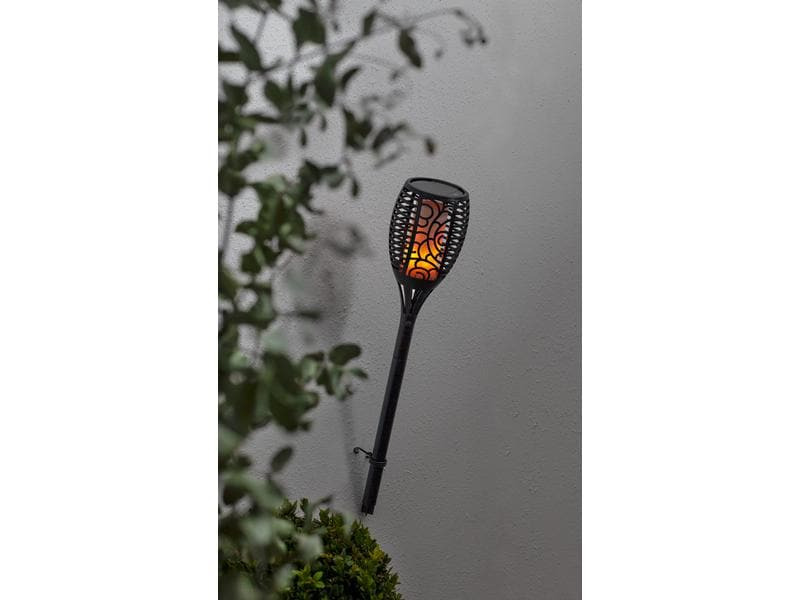 Star Trading Dekoleuchte Solar Flame, Schwarz