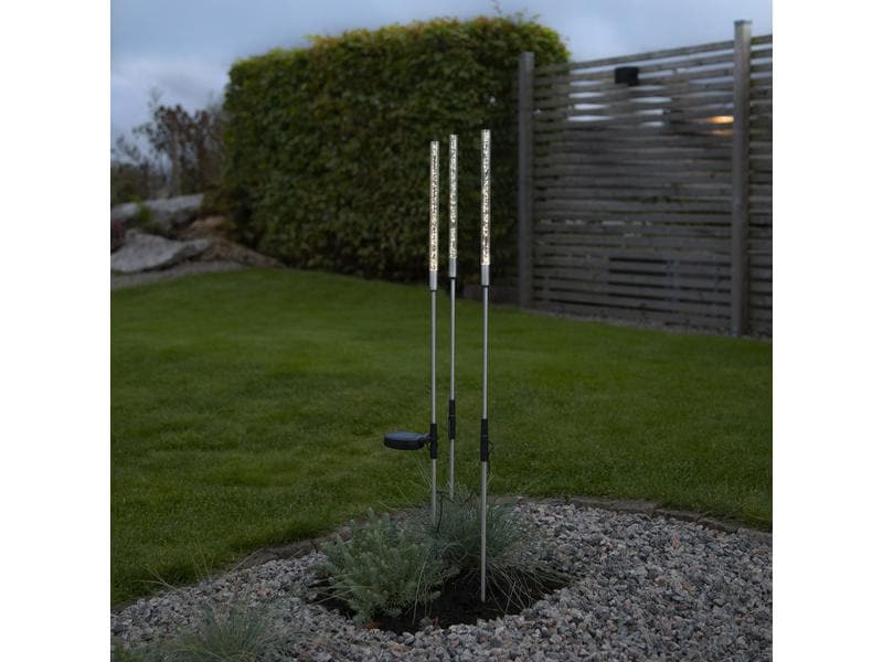 Star Trading Gartenlicht Solardekoration Bubbly, Warmweiss, 3er Set