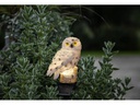 Star Trading Gartenlicht Solardekoration Owl, Beige