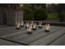 Star Trading Gartenlicht Solardekoration Tropea, Grau
