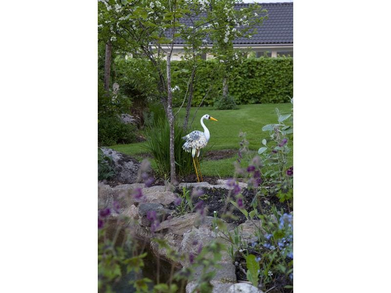 Star Trading Gartenlicht Solardekoration, Heron Form