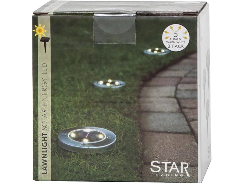 Star Trading Wegeleuchte SOLAR LAWNLIGHT