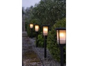 Star Trading Wegeleuchte Solar Flame, Schwarz