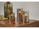 Pauleen LED-Kerzen Set Classy Smokey, Ø 75 mm