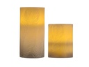 Pauleen LED-Kerzen Set Cosy Feather Ø 7.6 cm, 2 Stück