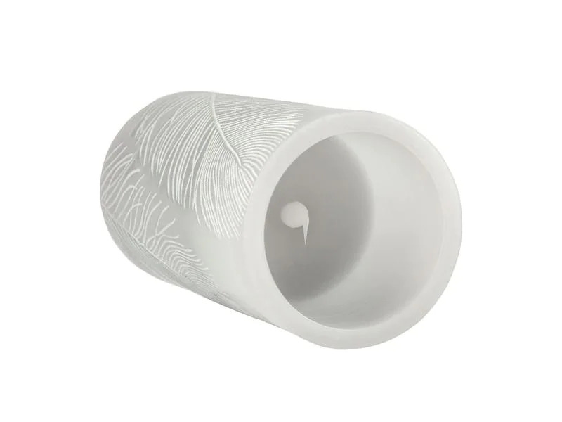 Pauleen LED-Kerzen Set Cosy Feather Ø 7.6 cm, 2 Stück