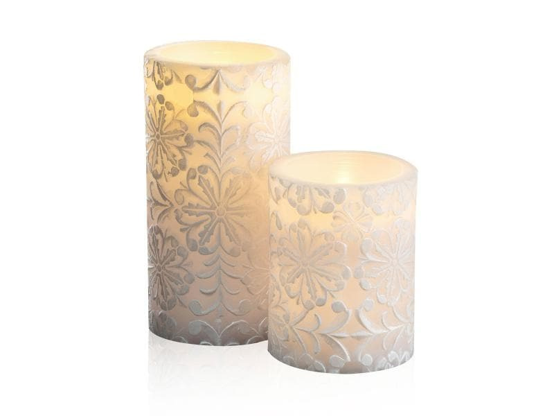 Pauleen LED-Kerzen Set Little Lilac, Ø 78 mm