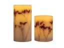 Pauleen LED-Kerzen Set Shiny Bloom Ø 7.6 cm, 2 Stück