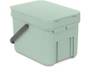 Brabantia Komposteimer Sort &amp; Go 6 l, Hellgrün