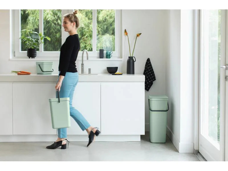 Brabantia Komposteimer Sort &amp; Go 6 l, Hellgrün