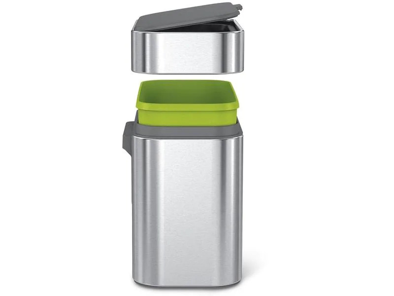 Simplehuman Komposteimer Caddy 4 l, Silber