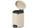 Brabantia Kosmetikeimer NewIcon 5 l, Soft Beige