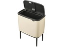 Brabantia Recyclingbehälter Bo Touch Bin  36 l, Hellbeige