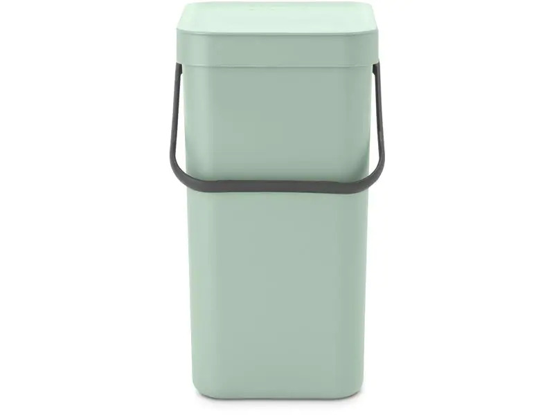 Brabantia Recyclingbehälter Sort &amp; Go 12 l, Hellgrün