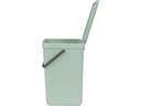 Brabantia Recyclingbehälter Sort &amp; Go 16 l, Hellgrün
