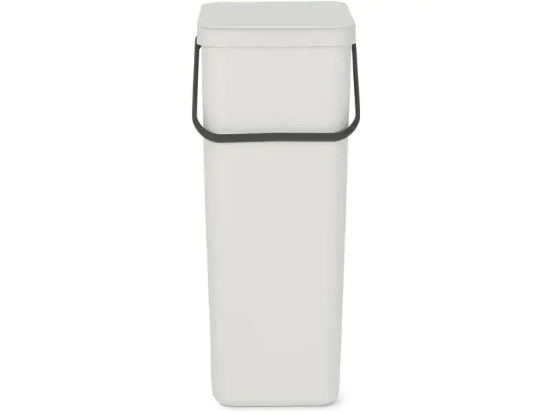 Brabantia Recyclingbehälter Sort &amp; Go 40 l, Hellgrau