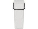 Brabantia Recyclingbehälter Sort &amp; Go 40 l, Hellgrau