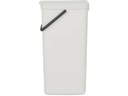 Brabantia Recyclingbehälter Sort &amp; Go 40 l, Hellgrau