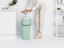Brabantia Recyclingbehälter Sort &amp; Go 40 l, Hellgrün