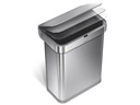Simplehuman Sensorabfalleimer 58 l, Silber