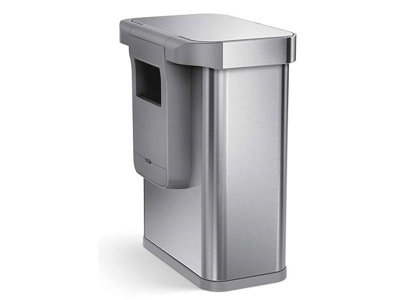 Simplehuman Sensorabfalleimer 58 l, Silber