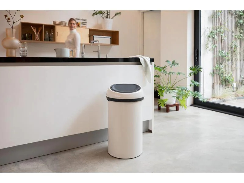 Brabantia Toucheimer Touch Bin 60 l, Hellbeige