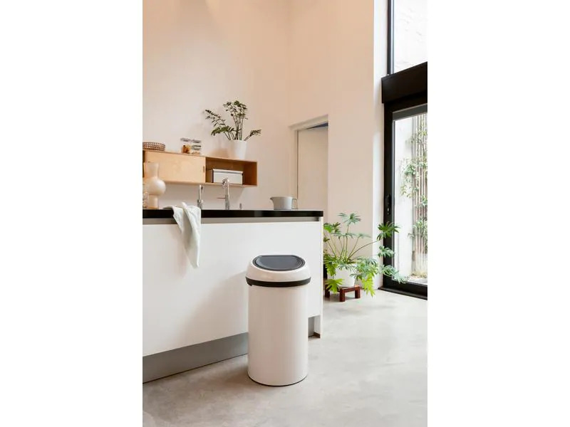 Brabantia Toucheimer Touch Bin 60 l, Hellbeige