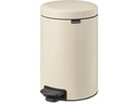 Brabantia Treteimer NewIcon 12 l, Soft Beige