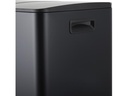 spirella Treteimer Aliya Matt 2 x 20 l, Schwarz