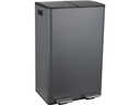 spirella Treteimer Aliya Matt 2 x 30 l, Grau