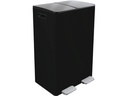 spirella Treteimer Aliya Matt 2 x 30 l, Schwarz