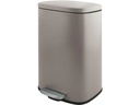 spirella Treteimer Poubelle Akira Matt 30 l, Taupe