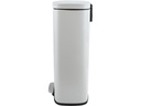 spirella Treteimer Poubelle Akira Matt 30 l, Weiss
