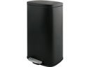 spirella Treteimer Poubelle Akira Matt 50 l, Schwarz