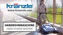 Kränzle Kehrmaschine Colly 800 Hellblau