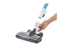 Domo Akku-Hand- und Stielsauger DO2035SV, Blau/Weiss