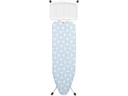 Brabantia Bügeltisch mit Dampfstationsablage Fresh Breeze 124 x 38 cm