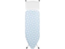 Brabantia Bügeltisch mit Dampfstationsablage Fresh Breeze 124 x 45 cm