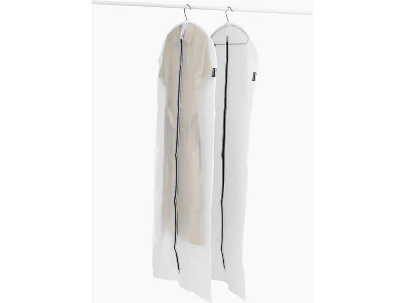 Brabantia Kleiderschutzhülle XL 60 cm x 150 cm, 2 Stück