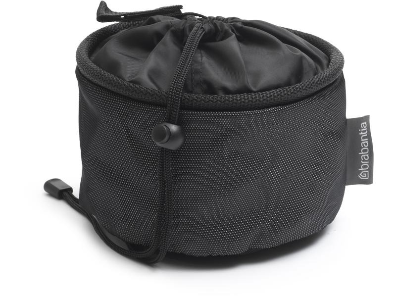 Brabantia Wäscheklammern-Beutel Schwarz, 1 Stück
