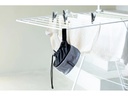 Brabantia Wäscheklammern-Beutel Schwarz/Grau, 1 Stück