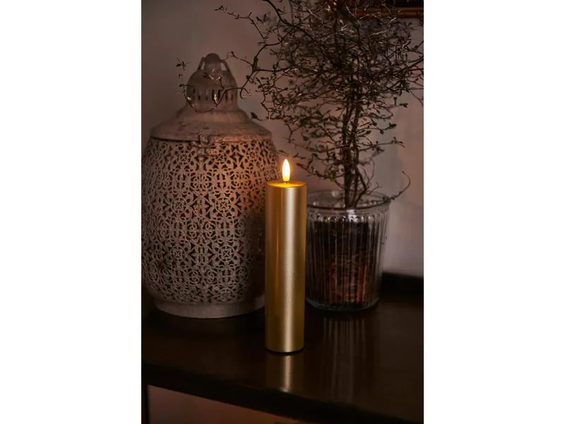 Sirius LED-Kerze Sille Exclusive 5 cm x 20 cm, Gold